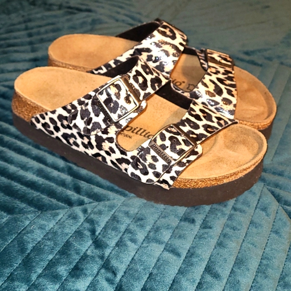 Birkenstock Papillio Arizona Leo White